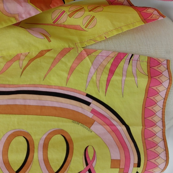 Averado Bessi Multi Color 100% Cotton Long Sleeve Button Down Shirt Size 10 - Picture 6 of 13